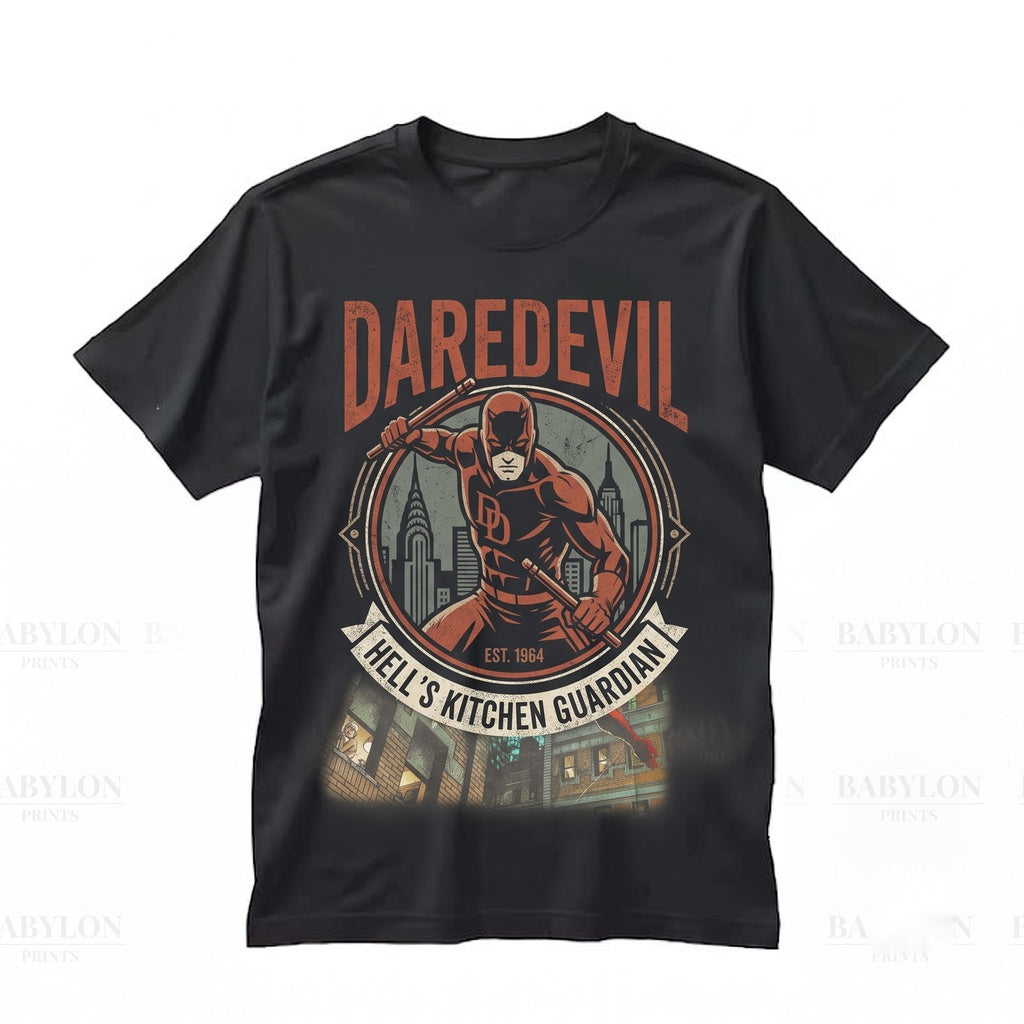 Daredevil Born Again Matt Murdock MCU Retro Comics Fan Gift Family Matching Apparel Sweatshirt Daredevil Born Again Unisex TShirt