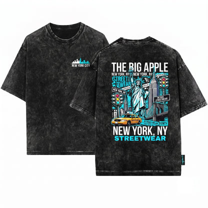 New York City Vacation Travel Bachelorette Party NYC Tee Unisex Wash T-Shirt