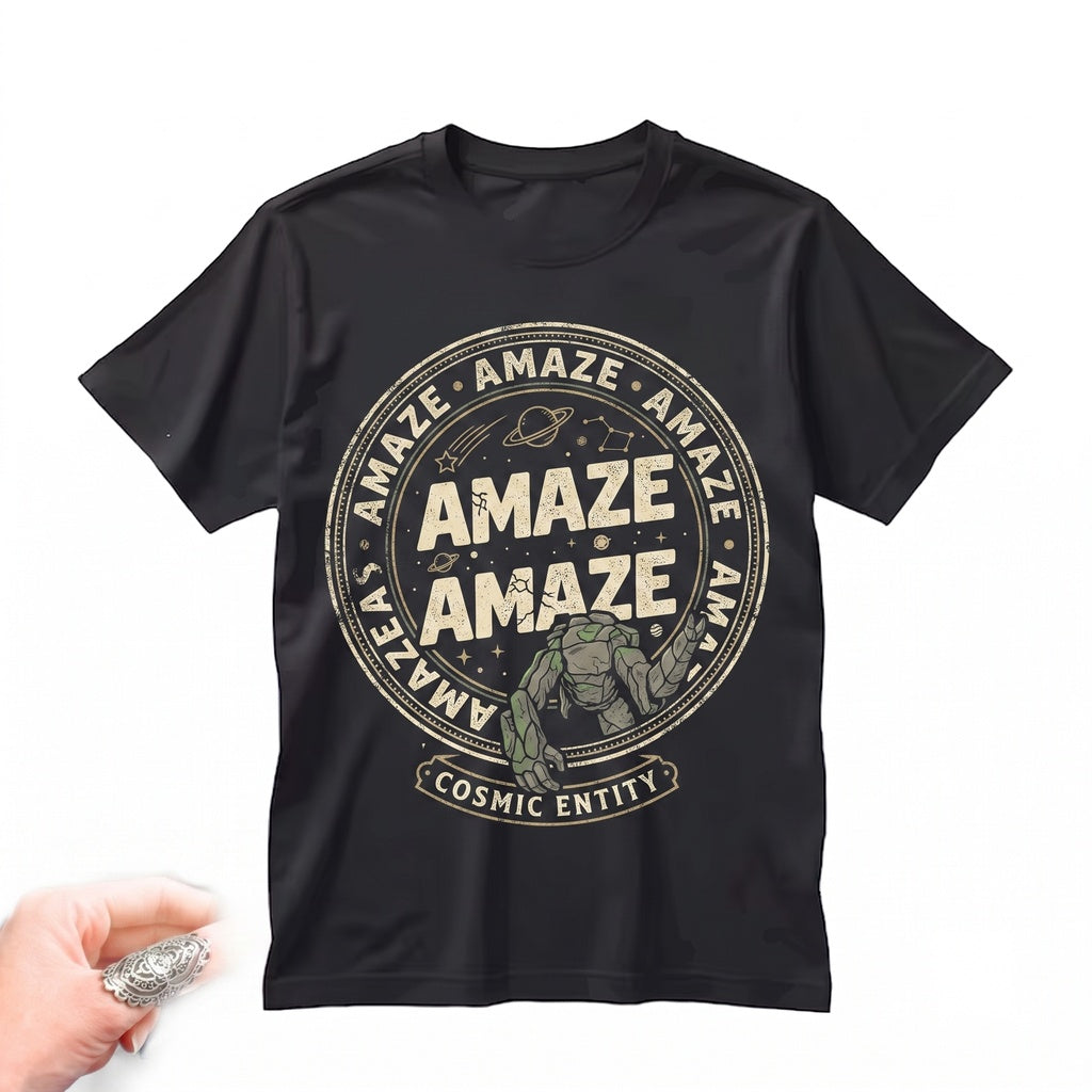 Amaze Rocky Alien Sci-Fi Novel Graphic Book Lover Funny Space Quote Fan Gift Unisex TShirt
