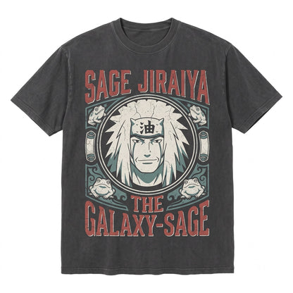 Legendary Toad Sage Jiraiya Anime Graphic 100% Cotton Otaku Gift Unisex TShirt