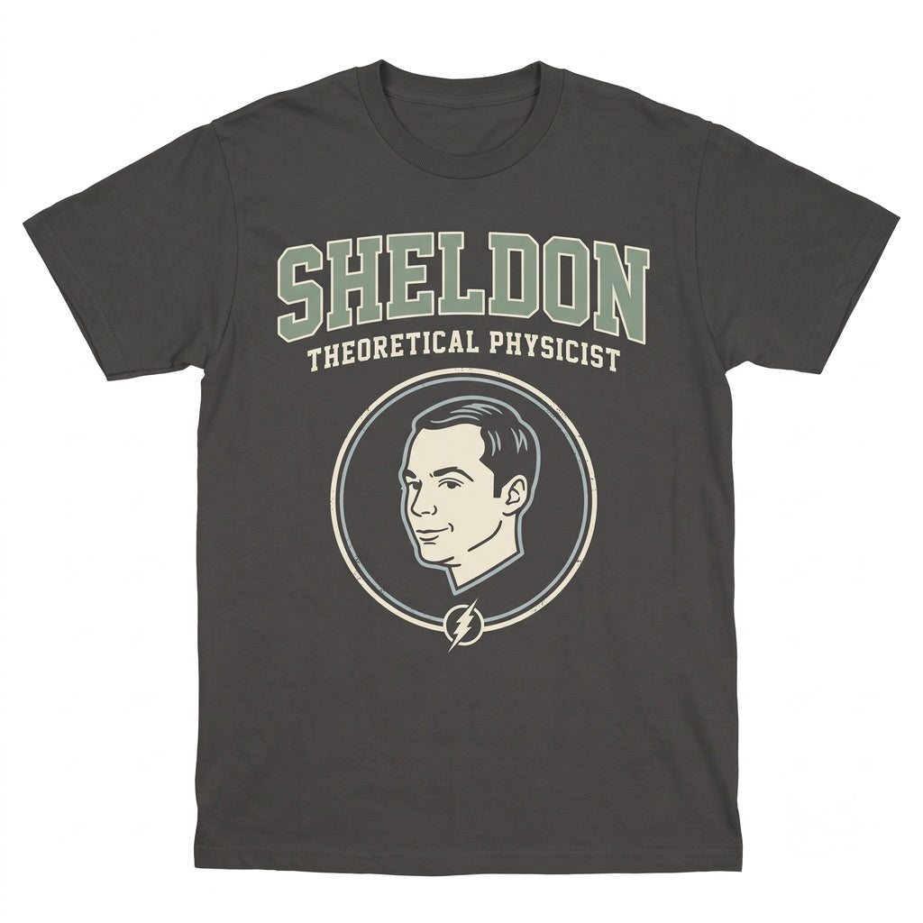 Sheldon Cooper Vintage Tee, Unisex TShirt