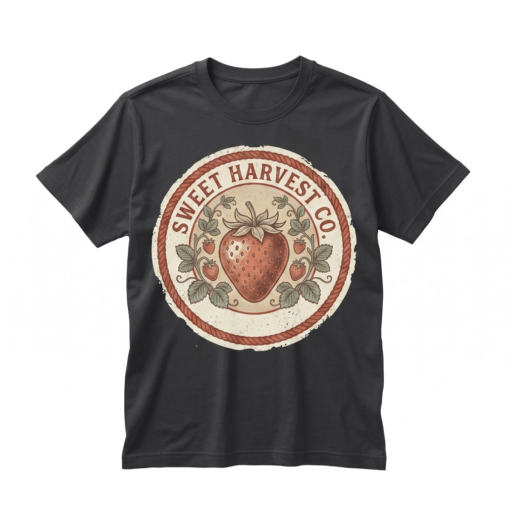 Strawberry Summer Fruit Festival Beach Sweet Tropical Graphic Unisex TShirt