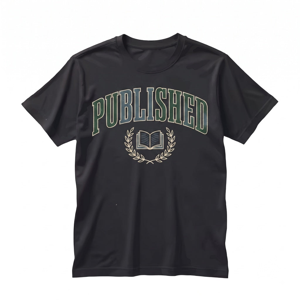 Published Writer Literary Author Bookish Novelist Reader Gift Unisex TShirt