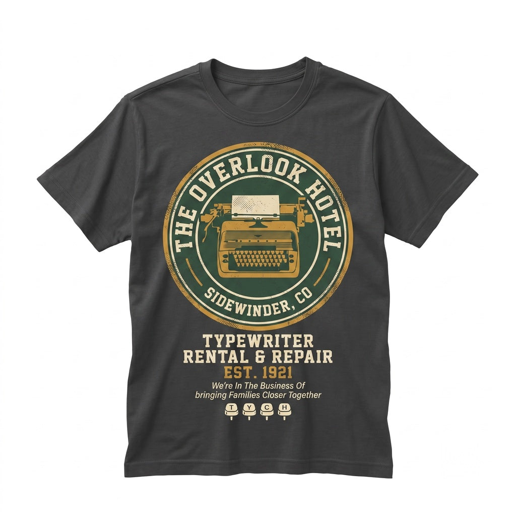 Vintage Overlook Hotel Horror Film Retro Graphic Unisex TShirt