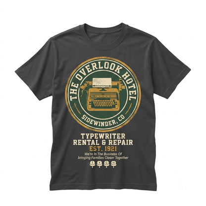 Vintage Overlook Hotel Horror Film Retro Graphic Unisex TShirt