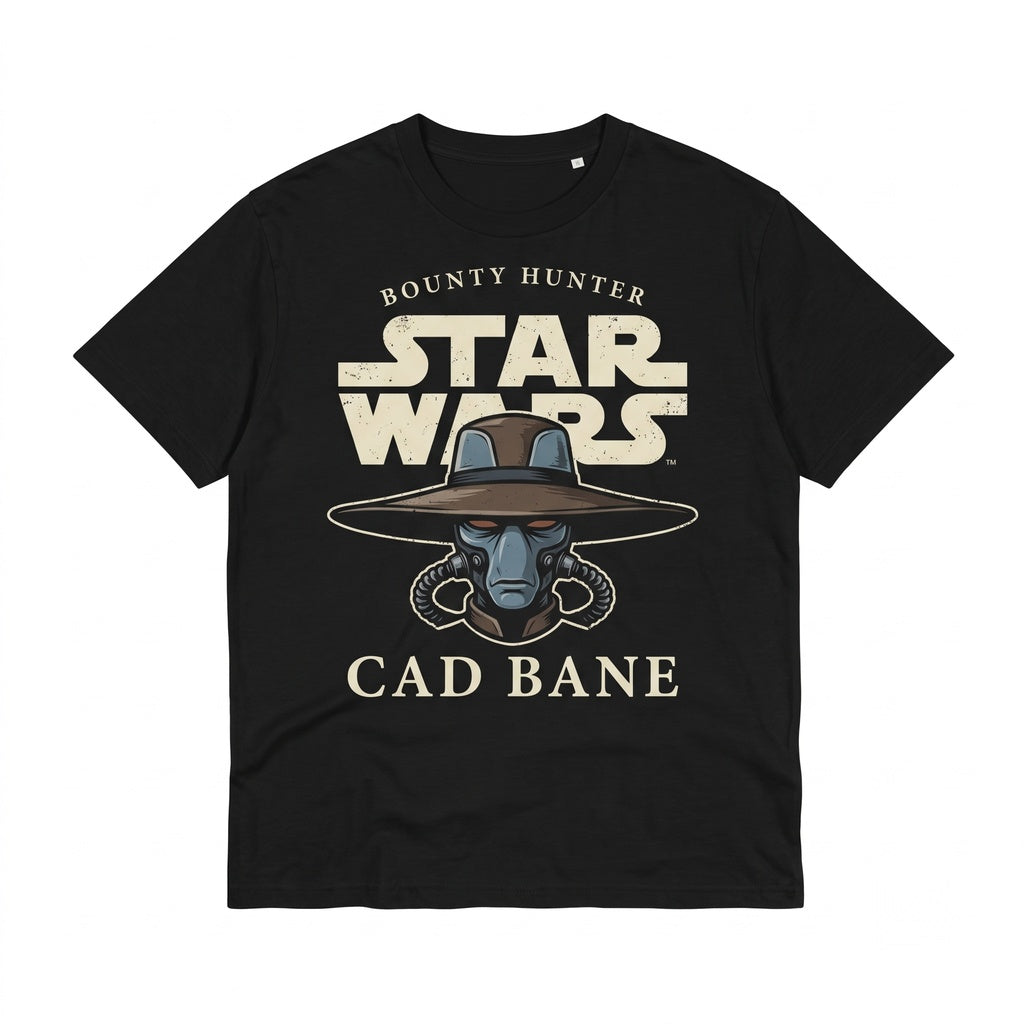 Oversized Cad Bane Bounty Hunter Clone Wars Graphic Galactic Outlaw Apparel Unisex TShirt