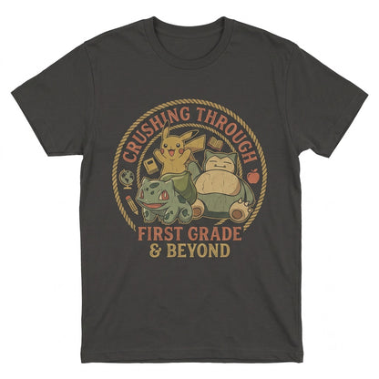 Personalized Monster Back to School Ready Crush Pre K Kindergarten First Second Third Grade Student Gift Unisex TShirt