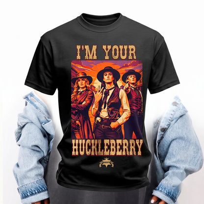 Sophie Cunningham Im Your Huckleberry Vintage Basketball Retro Western Graphic Unisex TShirt