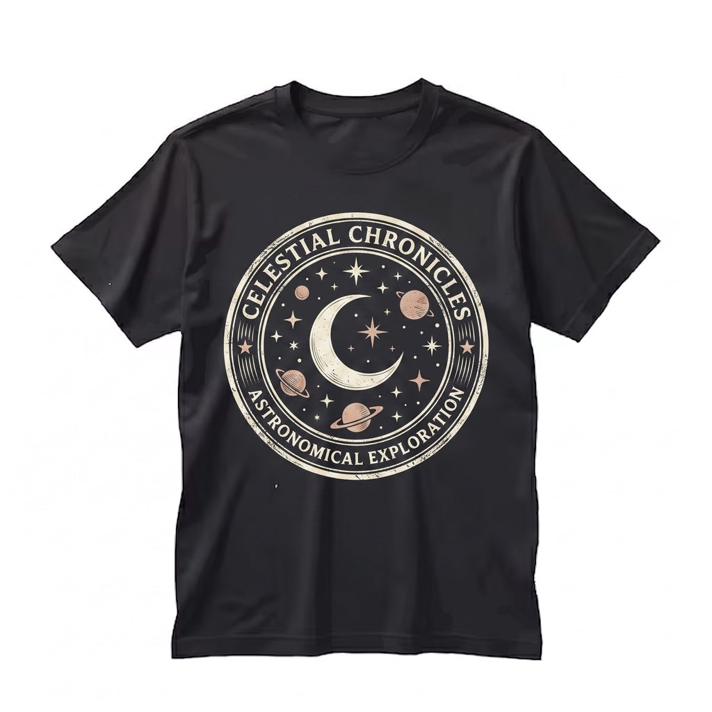 Celestial Solar System Graphic Astrology Gift Unisex TShirt