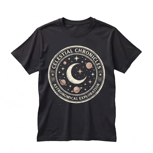 Celestial Solar System Graphic Astrology Gift Unisex TShirt