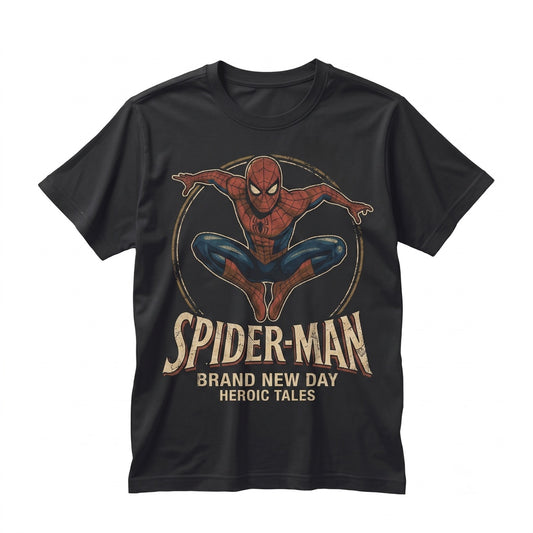 Vintage Arachnid Hero Graphic Comic Book Brand New Day Fan Apparel Unisex TShirt