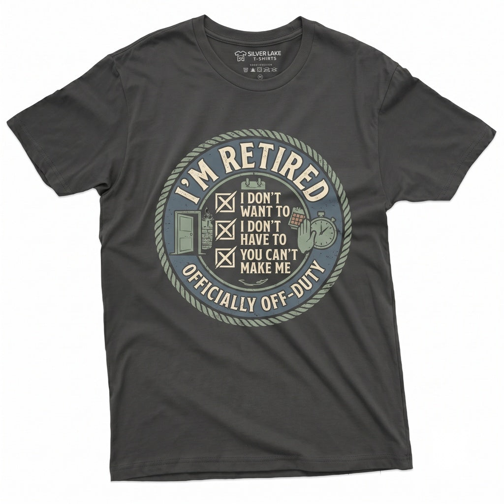 Funny Im Retired Grandpa Happy Retirement Party Gifts For Men Unisex TShirt