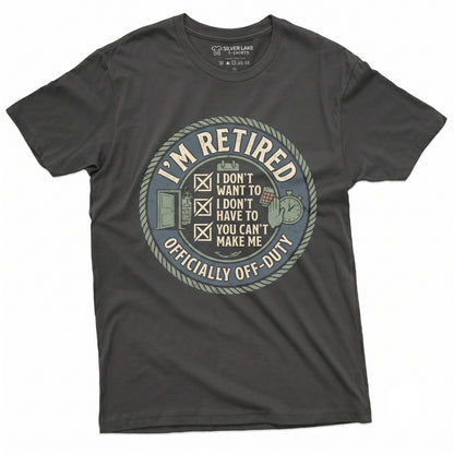 Funny Im Retired Grandpa Happy Retirement Party Gifts For Men Unisex TShirt