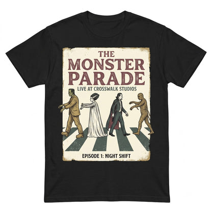 Vintage Halloween Monster Mash Gothic Classic Horror Vampire Creature Spooky Season Apparel Unisex TShirt
