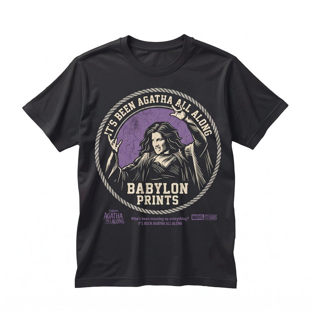 Vintage Agatha Harkness Witchcraft Graphic Retro Fan Gift Unisex TShirt