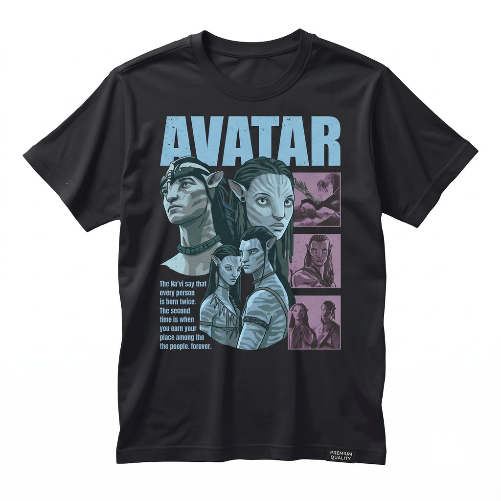 Vintage Pandora National Park Graphic Sci-Fi Alien Planet Jake Sully Neytiri Unisex TShirt