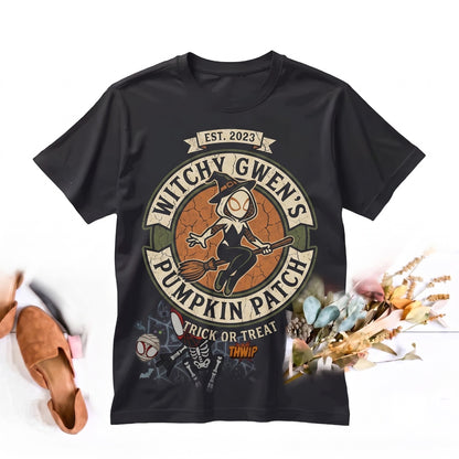 Spidey And His Amazing Friends Halloween Spiderweb Family Vacation Kids Birthday Boy Miles Morales Graphic Unisex TShirt