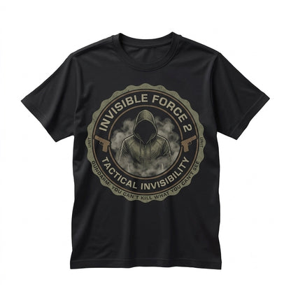 Translucent Invisible Force Superhero Movie Apparel Unisex TShirt