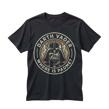 Oversized Galactic Sith Lord Graphic Sci-Fi Anakin Villain Cotton Tops Unisex TShirt