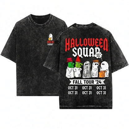 I Got A Rock Halloween Meme Funny Ghost Spooky Season Gift Unisex Wash T-Shirt