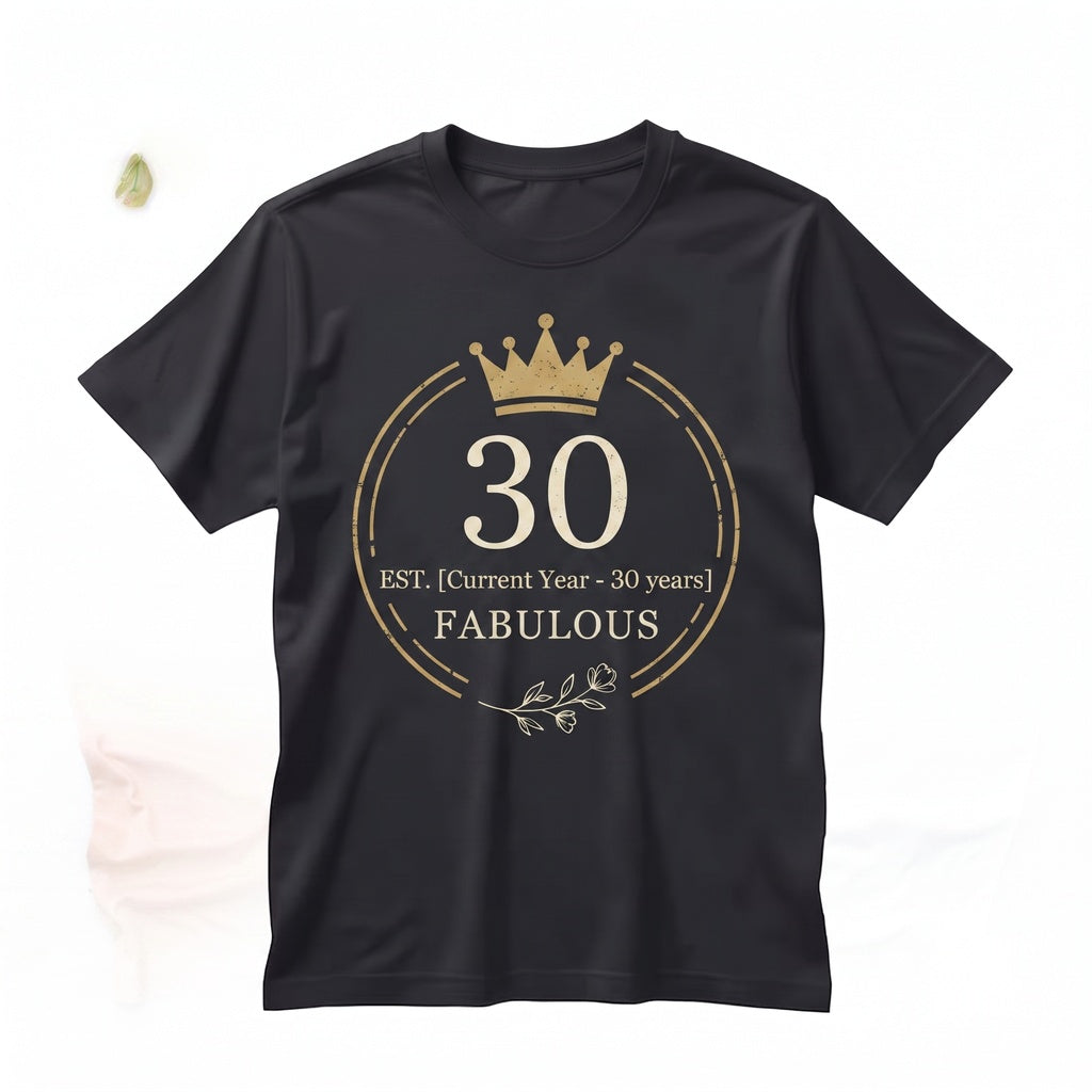 30th Birthday Party Crew Graphic Apparel Unisex TShirt