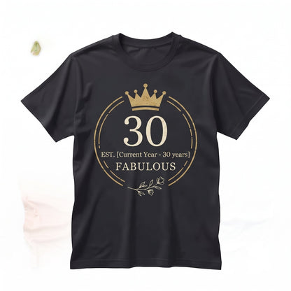 30th Birthday Party Crew Graphic Apparel Unisex TShirt