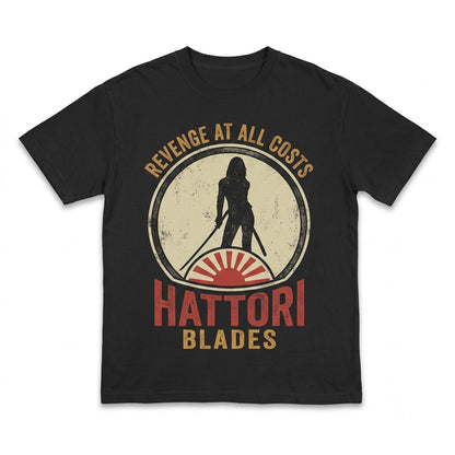 The Bride Minimal Revenge Cult Film Graphic Katana Martial Arts Cinema Clothing Unisex TShirt