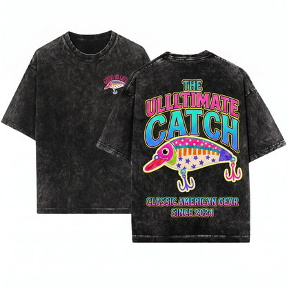 Catch Ya Later Fishing Funny America Sports Back To School Teacher Apparel Unisex Wash T-Shirt