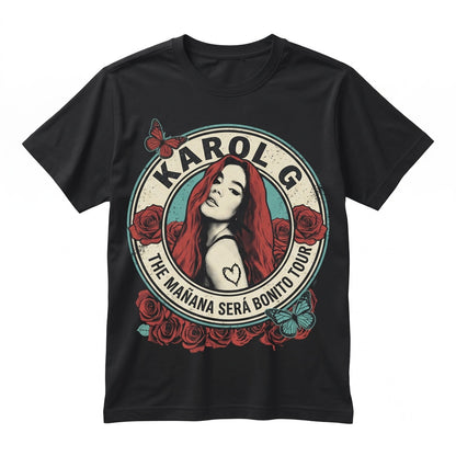 Karol G Colombian Singer Red Hair Top Bichota Reggaeton Lover Merch Team Apparel Unisex TShirt