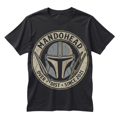 Mandohead Novelty Graphic Tee Unisex TShirt