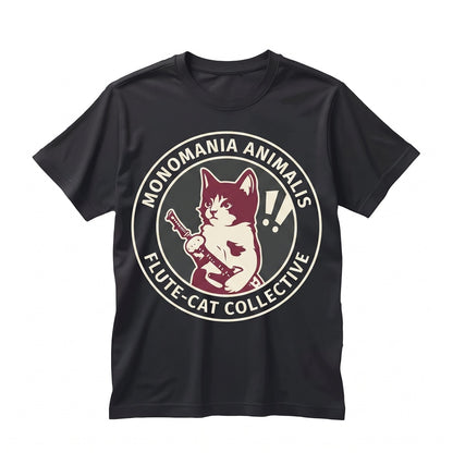 Vintage Y2k Rock and Roll Electric Guitar Kitty Music Lover Gift Cool Animal Band Funny Unisex TShirt