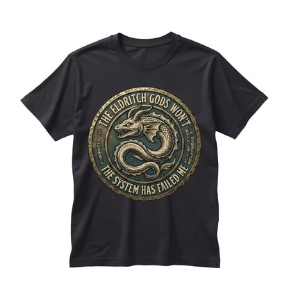 The System Has Failed Me Funny Vintage Japanese Eel Graphic Retro Cotton Humor Novelty Mens Womens Unisex TShirt