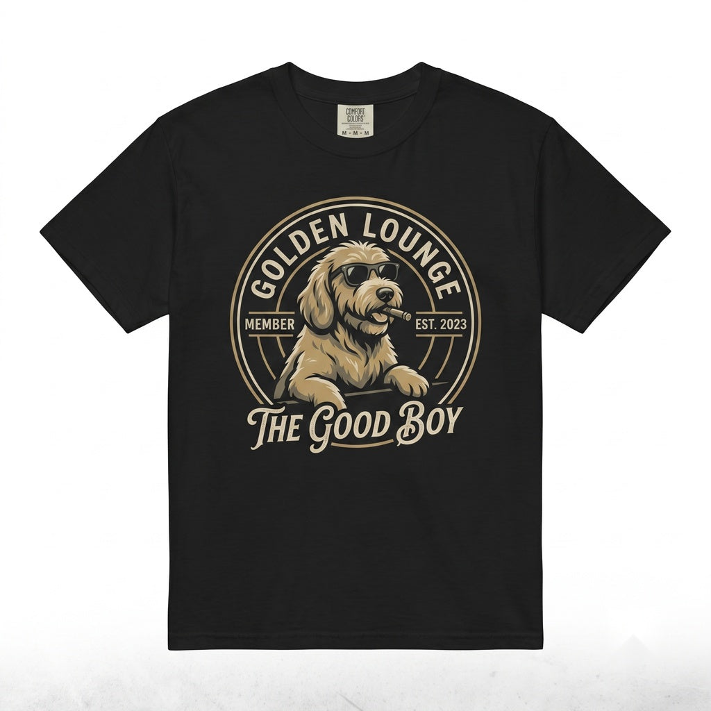 Goldendoodle Drinking