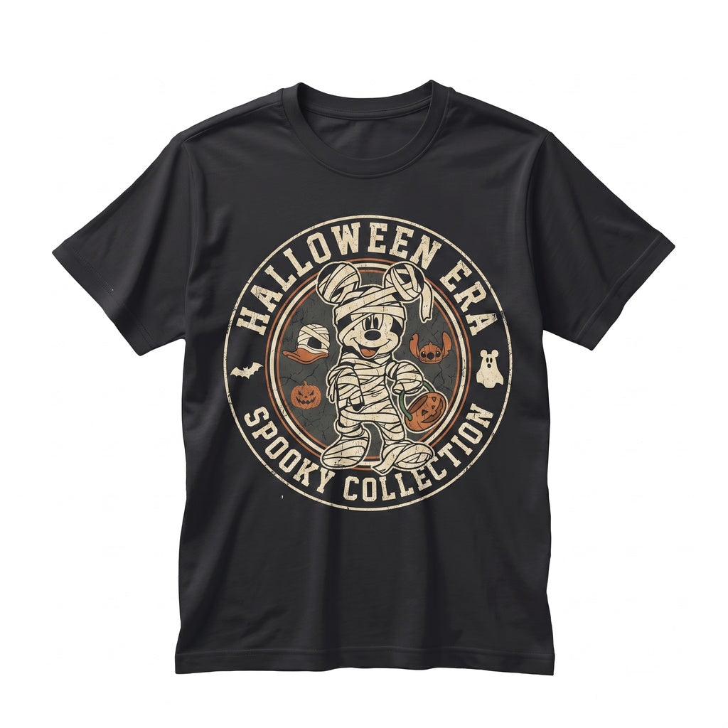 In My Halloween Era Spooky Season Mouse Theme Park Vacation Tops, Unisex TShirt