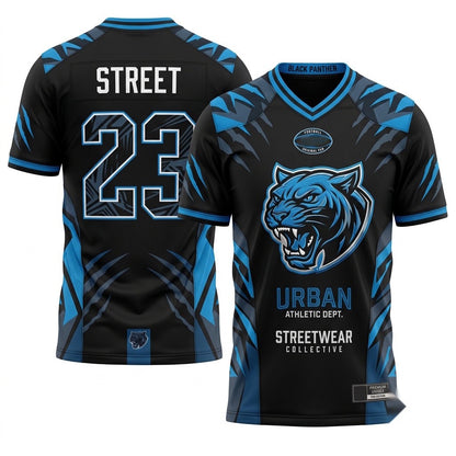 Unisex Game Day Football Fan Jersey - Lightweight Breathable Mesh Athletic Shirt