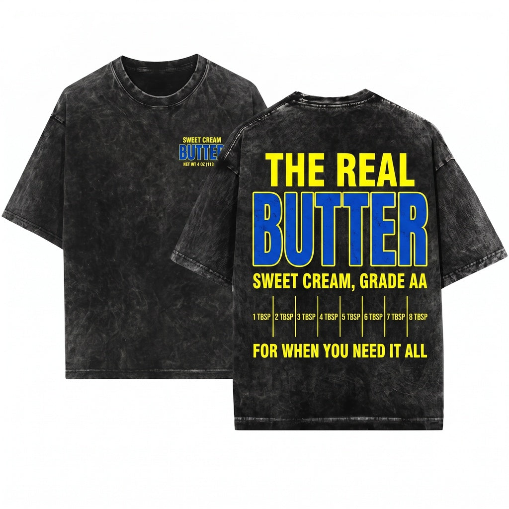Sweet Cream Stick Butter Lover Funny Baking Foodie Gift Hoodie Unisex Wash T-Shirt