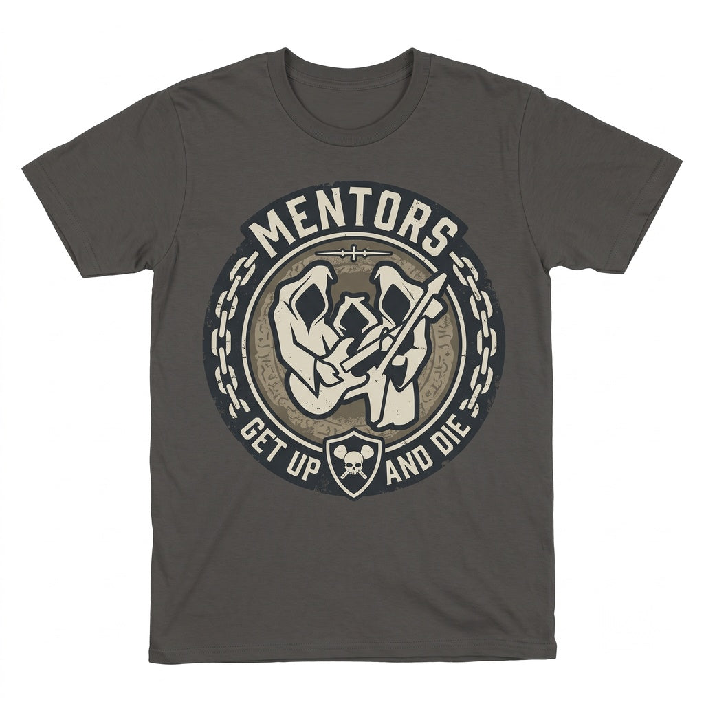 The Mentors Shock Rock Band Graphic Retro Punk Vintage Black Cotton Apparel Unisex TShirt