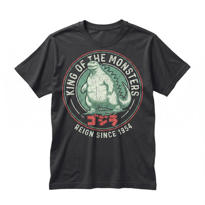 Funny Kaiju Giant Monster Retro Cult Classic Sci-Fi Film Graphic Cotton Apparel Unisex TShirt