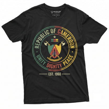 Cameroon National Flag Patriotic Cameroonian Gift Ideas Unisex TShirt