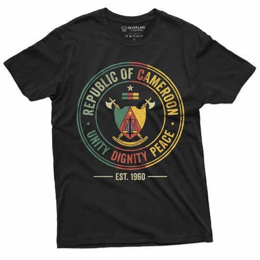 Cameroon National Flag Patriotic Cameroonian Gift Ideas Unisex TShirt