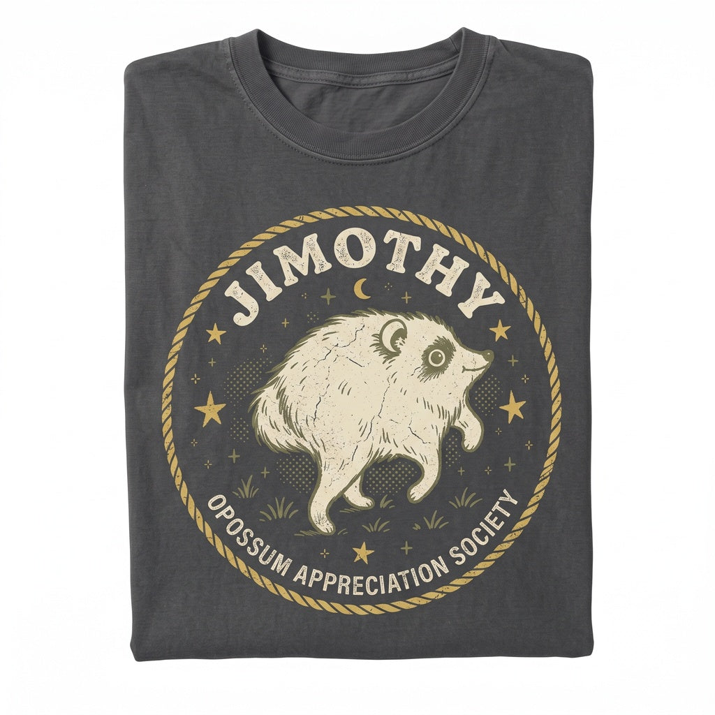 Jimothy Seattle Short Spine Raccoon Funny Viral Meme Animal Lover Unisex TShirt