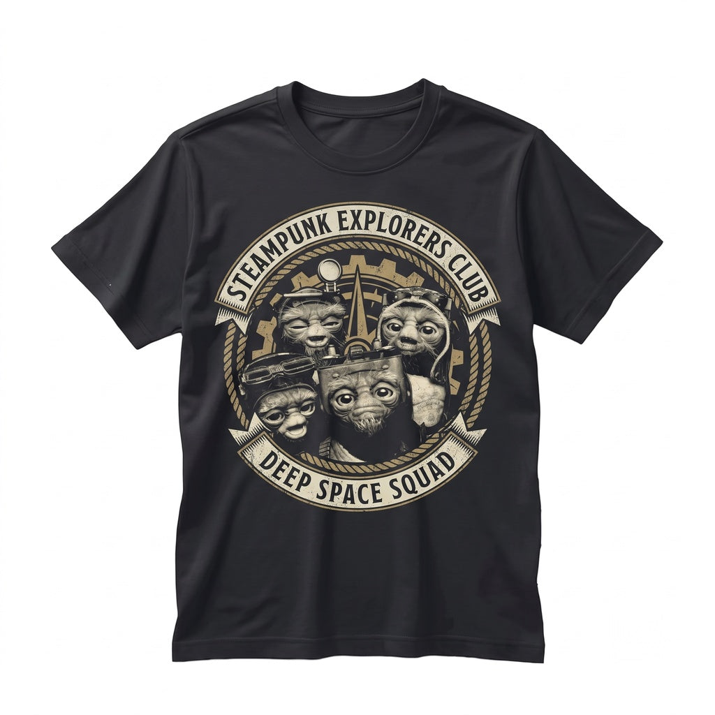 Vintage Anzellan Droidsmith Babu Frik Sci-Fi Graphic Apparel Retro Alien Merch Unisex TShirt