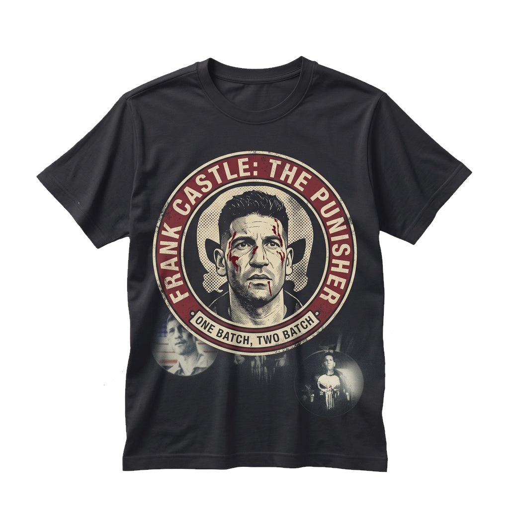 Vintage Skull Vigilante Jon Bernthal Graphic Frank Castle Dad Gift Daredevil Unisex TShirt