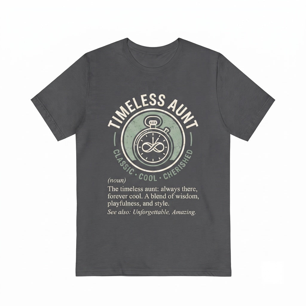 Funny Aunt Definition Novelty Graphic Tee TITI Auntie Funtie Unisex TShirt