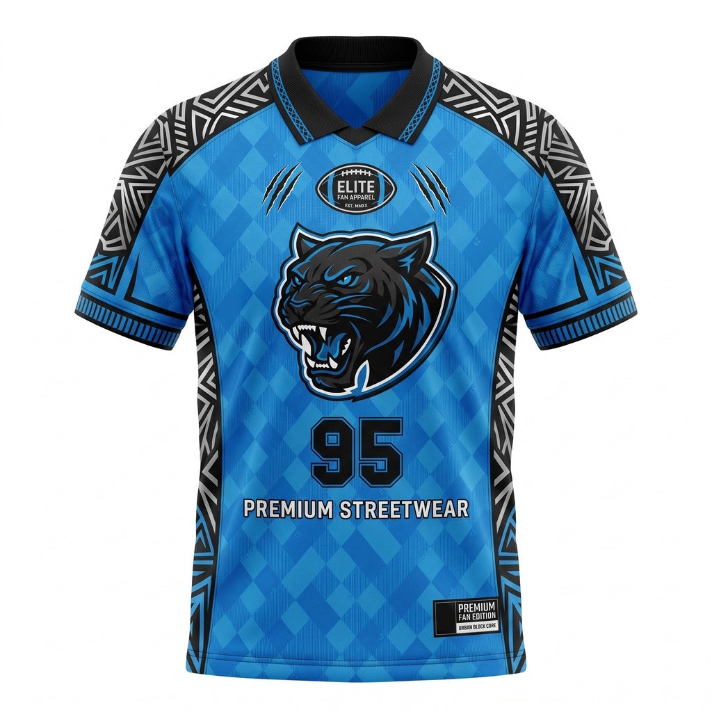 Unisex Athletic Football Fan Jersey - Breathable Mesh Game Day Sports Top