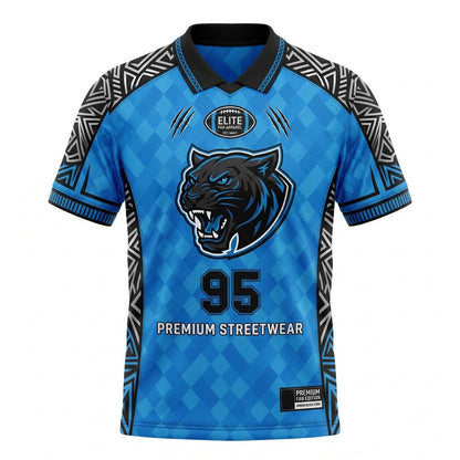 Unisex Athletic Football Fan Jersey - Breathable Mesh Game Day Sports Top