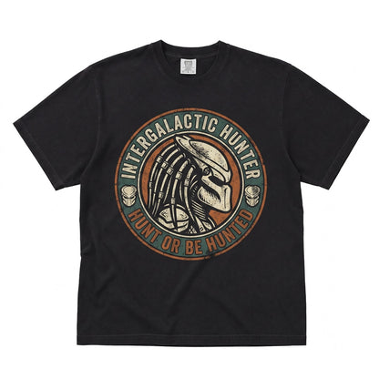 Vintage 80s Sci-Fi Movie Japanese Anime Style Alien Monster Graphic Unisex TShirt