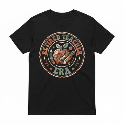 Retired Educator Apparel Retro Celebration Present Unisex TShirt