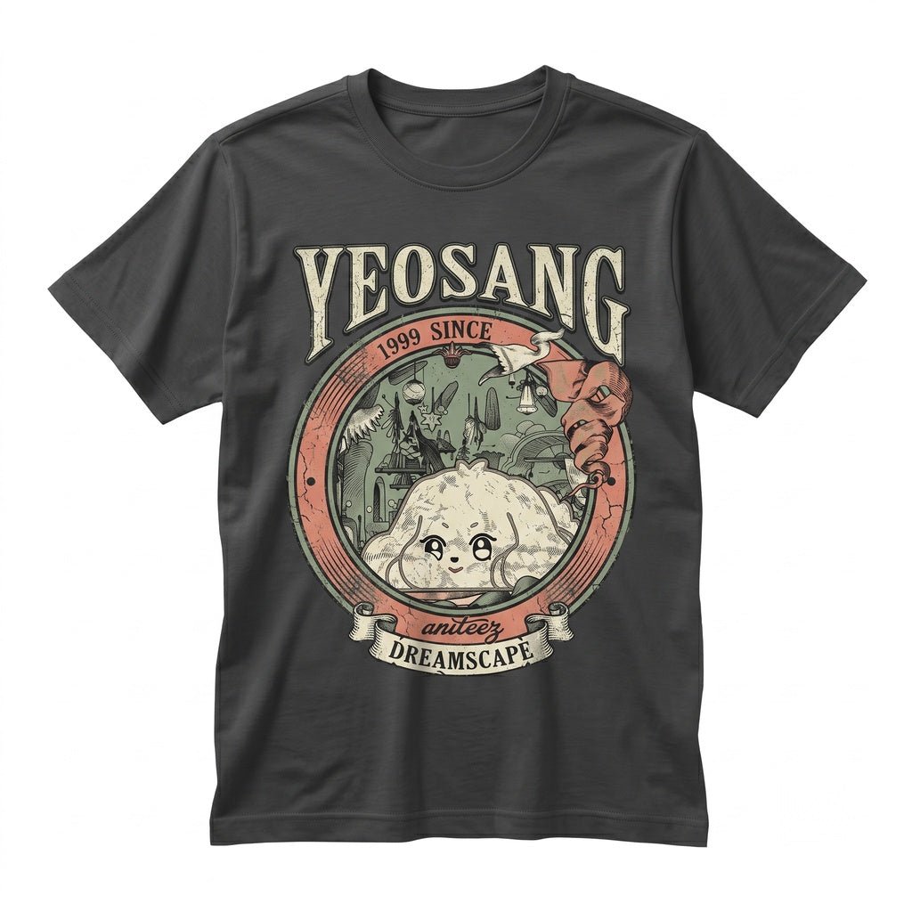 Yeosang Dog Vintage Kpop Concert Retro Graphic Unisex TShirt