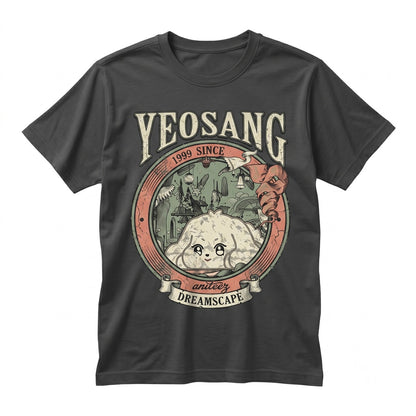 Yeosang Dog Vintage Kpop Concert Retro Graphic Unisex TShirt